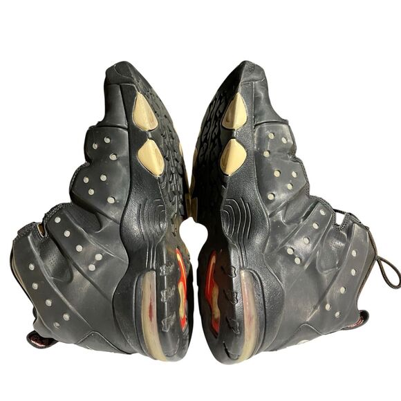 Nike Air Max Sneakers Mens 8.5 Black Basketball Max Barkley Hyperfuse 488119-061 - Picture 7 of 11